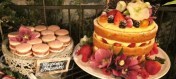 One of the newer Trends “Naked Cakes”